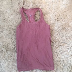 swiftly tech Racerback in Quicksand